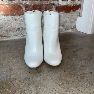 White Heeled Boots